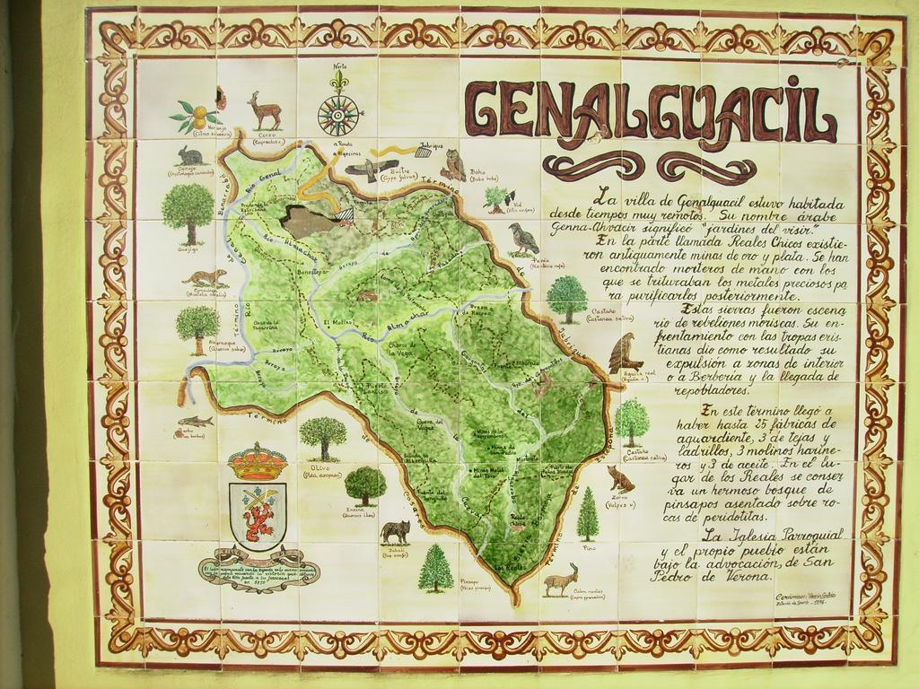 La Posada Del Recovero Genalguacil Dış mekan fotoğraf